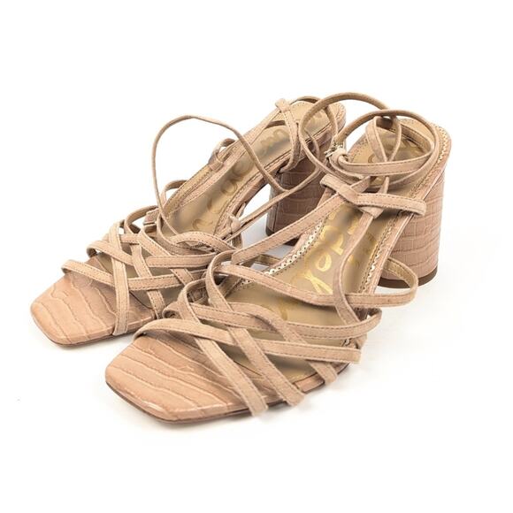 Sam Edelman Tan Daffodil Heeled Sandal Size 10 - Picture 2 of 11